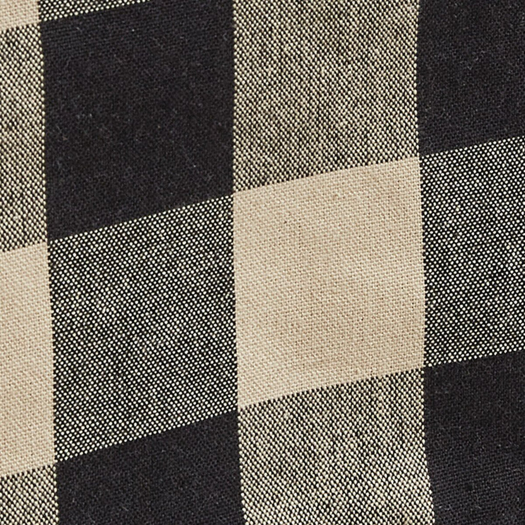 Wicklow Black Check Table Runner - Olde Glory