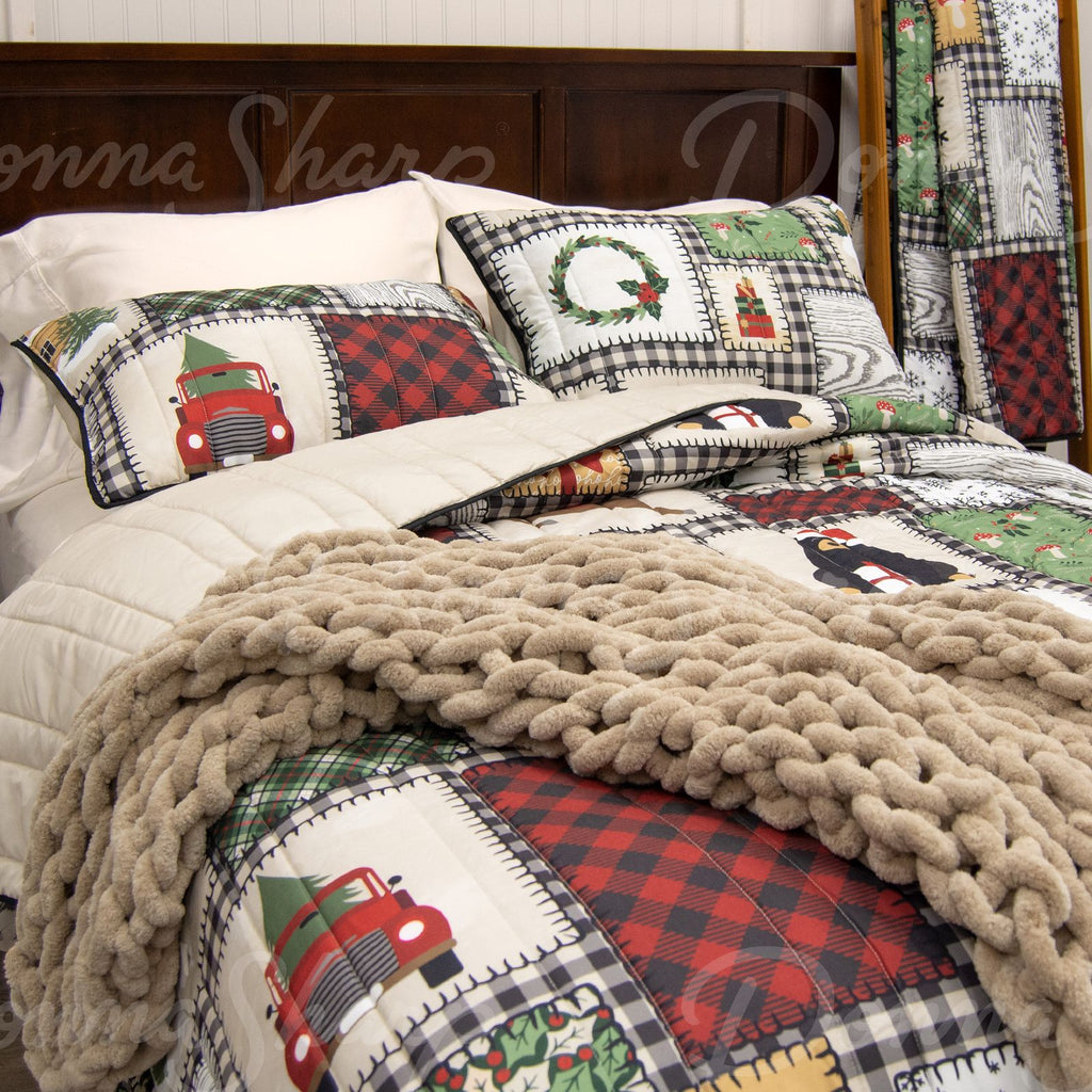 Winter Cottage Quilt Set - Olde Glory