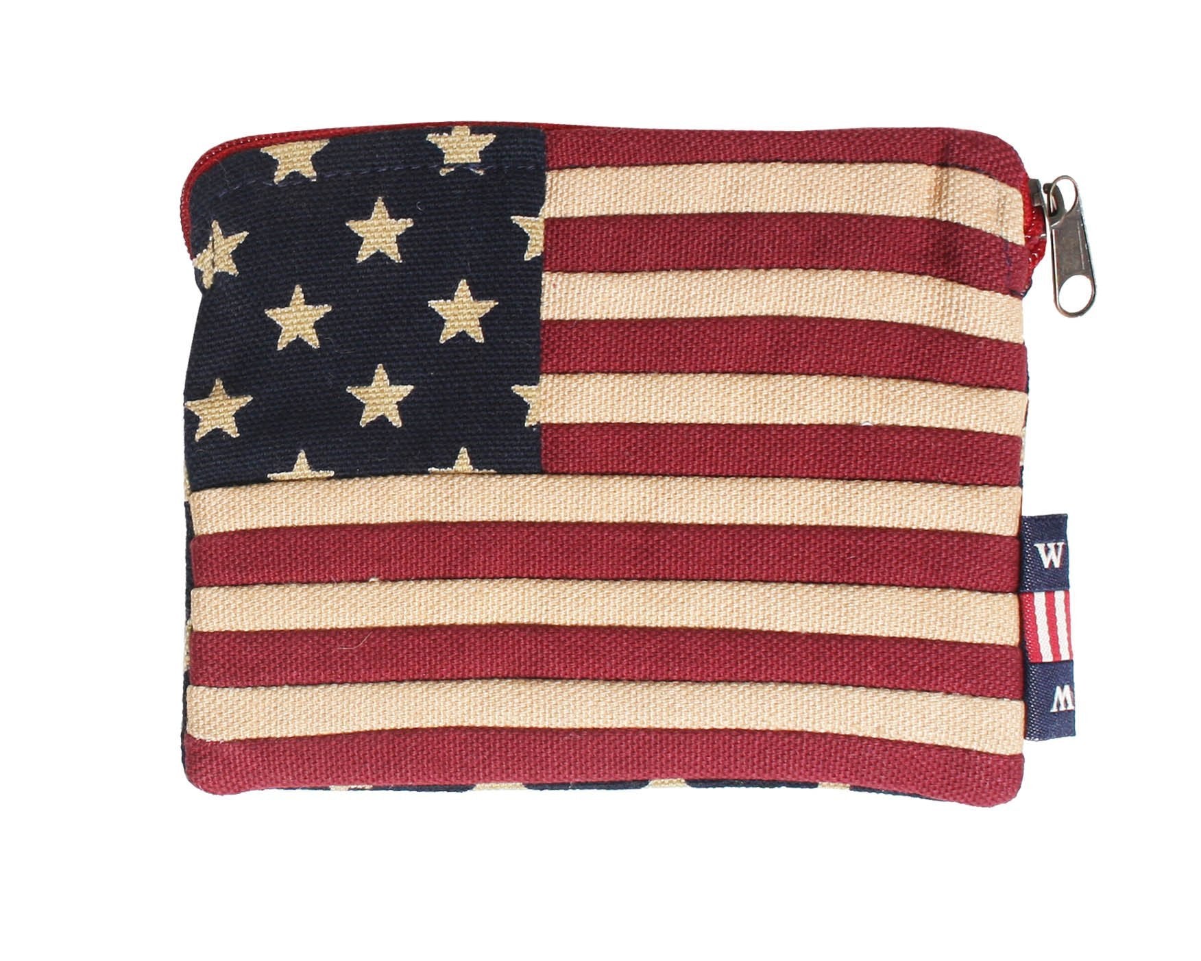 Vintage american flag on sale purse