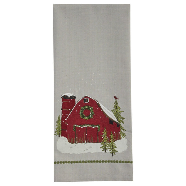 Christmas Barn Towel - Olde Glory