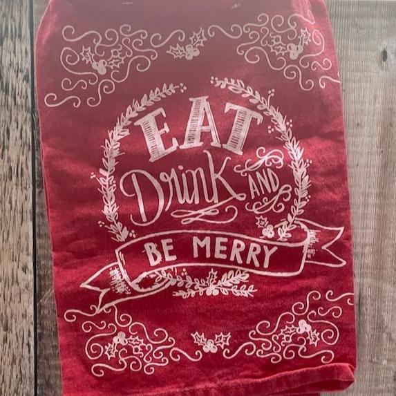 Eat Drink and Be Merry Towel - Olde Glory