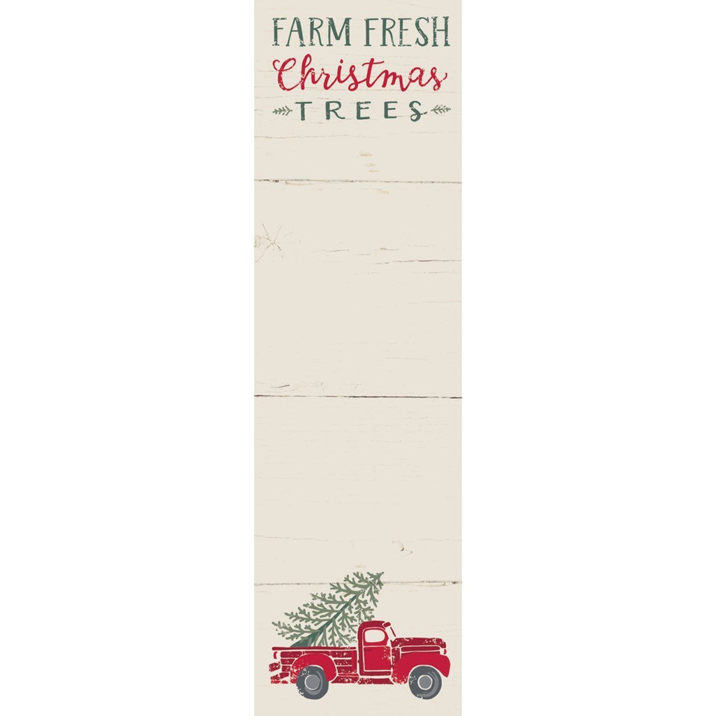 Farm Fresh Christmas Trees Magnetic Notepad - Olde Glory