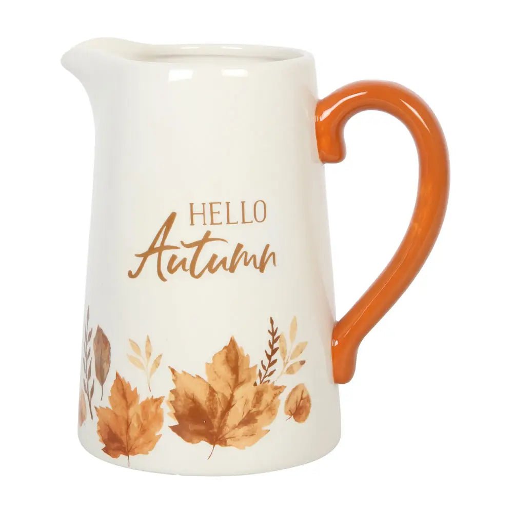 Hello Autumn Ceramic Flower Jug - Olde Glory