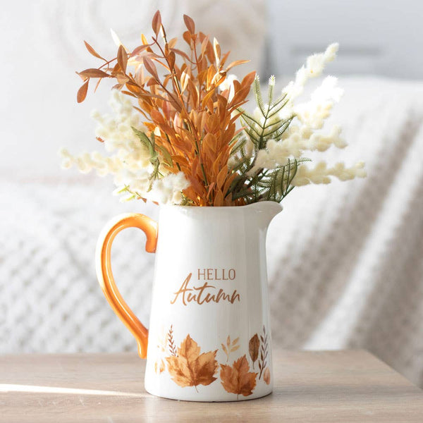 Hello Autumn Ceramic Flower Jug - Olde Glory