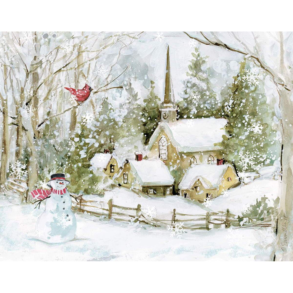 Lang Snowy Scene Assorted Boxed Cards - Olde Glory