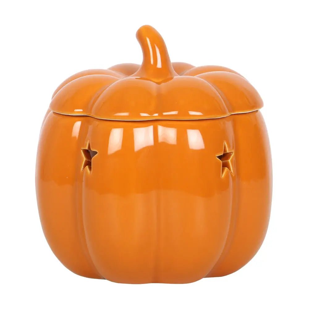 Orange Pumpkin Oil Burner and Wax Warmer - Olde Glory