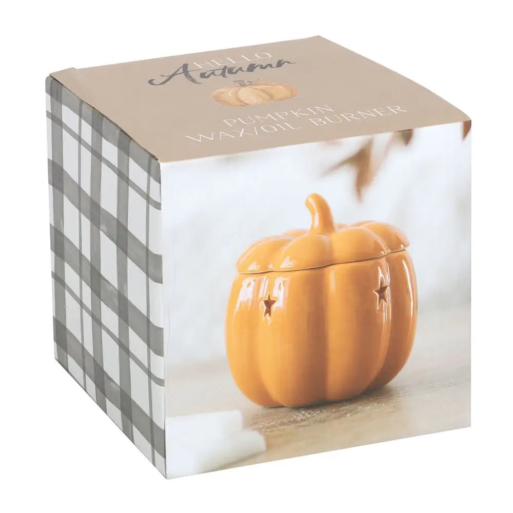 Orange Pumpkin Oil Burner and Wax Warmer - Olde Glory