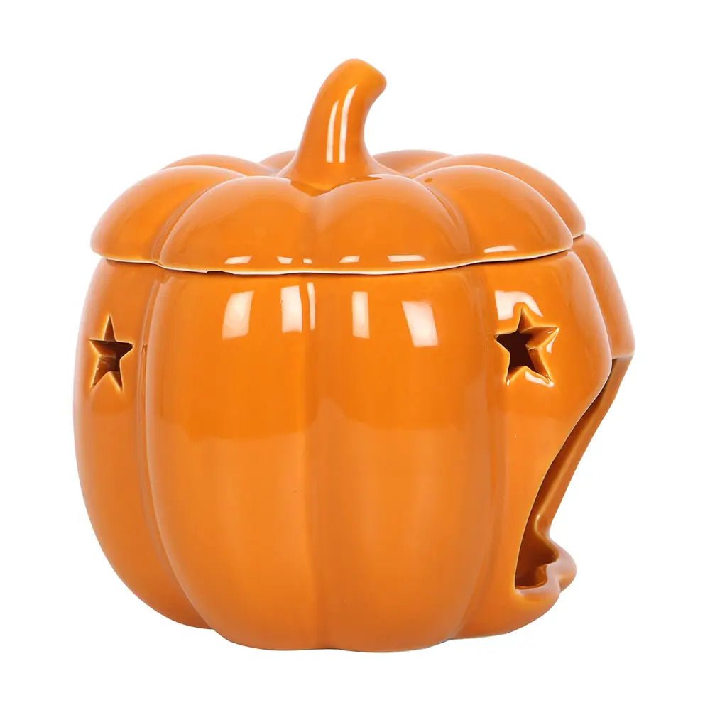 Orange Pumpkin Oil Burner and Wax Warmer - Olde Glory