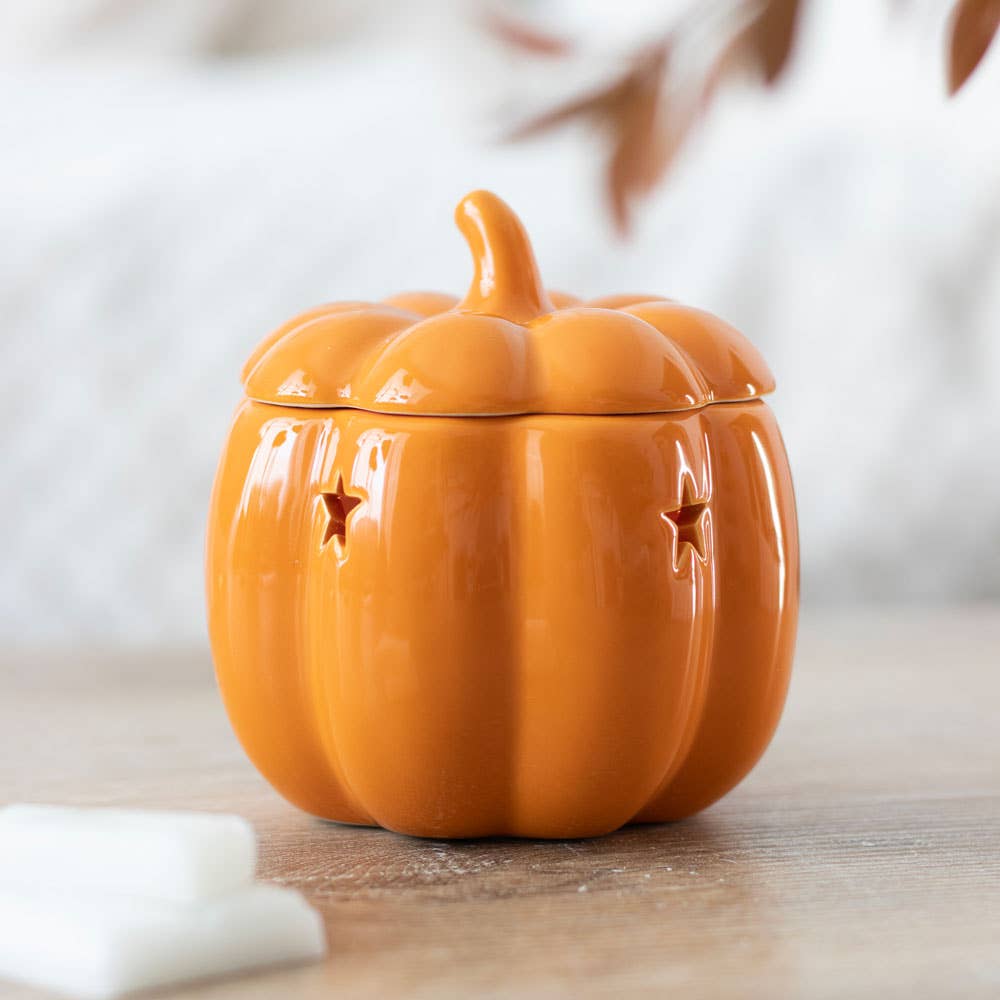 Orange Pumpkin Oil Burner and Wax Warmer - Olde Glory