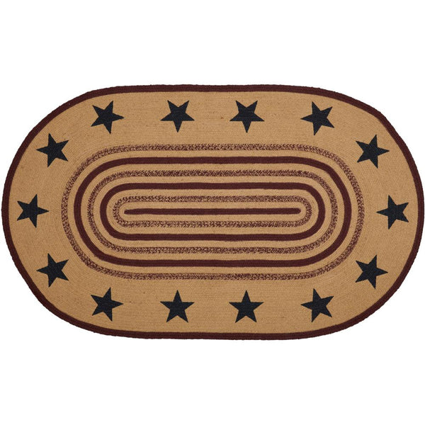 Potomac Braided Jute Oval Rug - Olde Glory