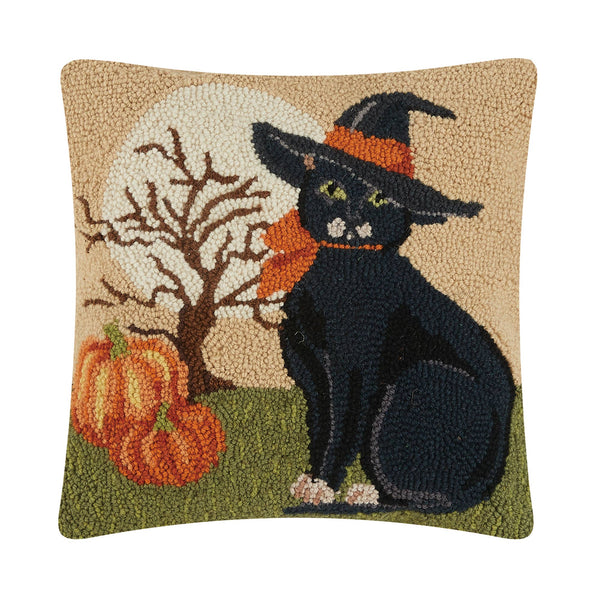 Pretty Kitty Hooked Cushion - Olde Glory