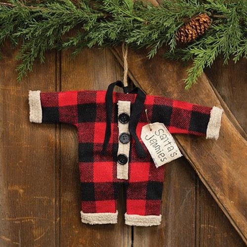 Santa's Jammies Decoration - Olde Glory