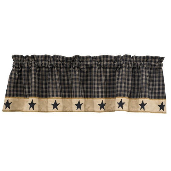 Sturbridge Star Lined Valance - Olde Glory