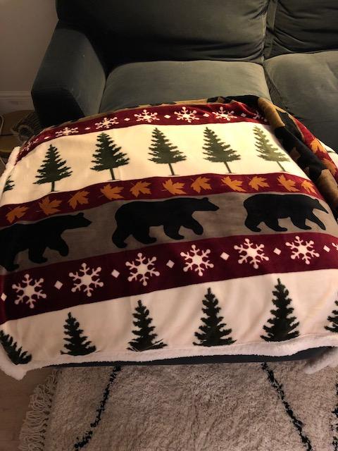 Tall Pines Plush Throw - Olde Glory