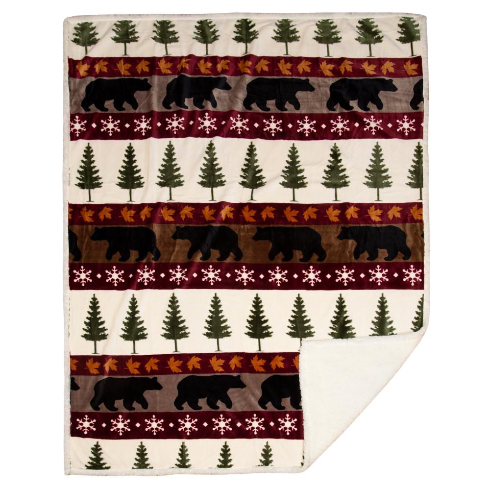 Tall Pines Plush Throw - Olde Glory