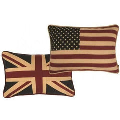 Union Jack Mini Cushion  American Quilts Cushions Rugs and Gifts